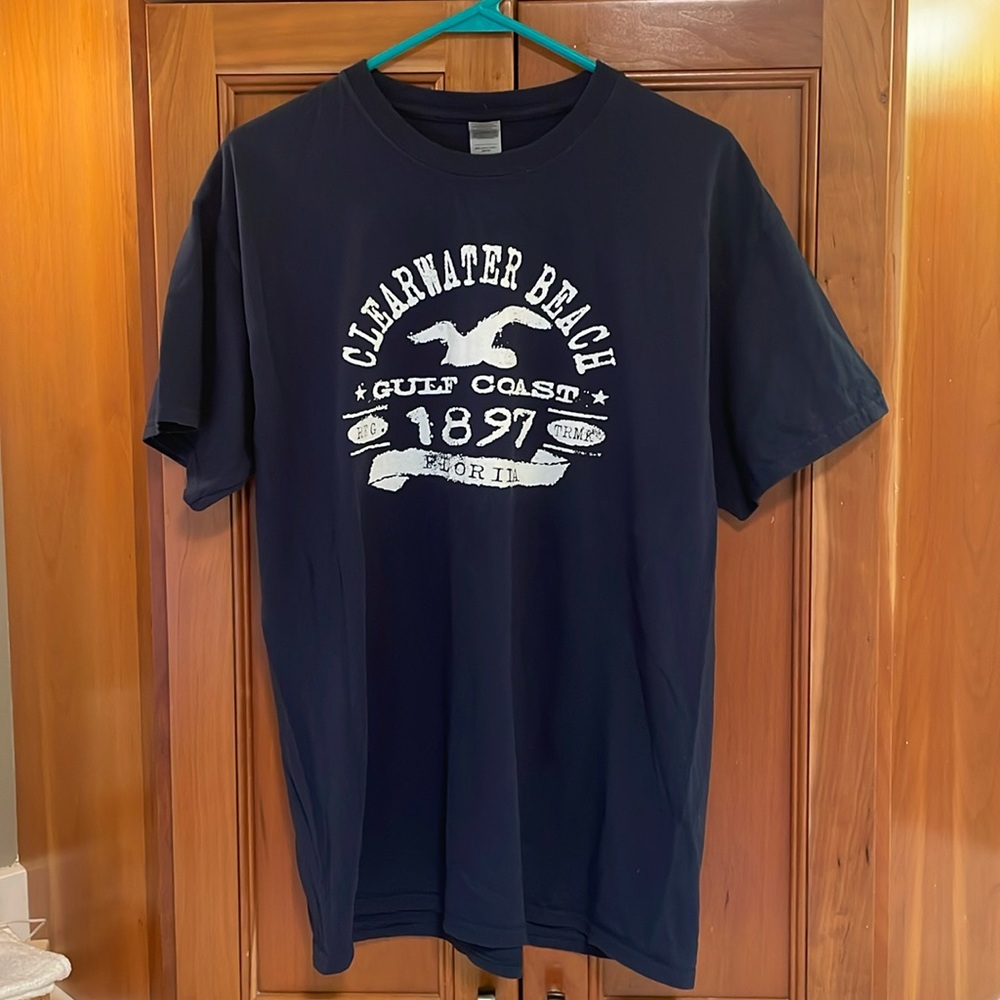 Men’s Clearwater Beach Florida T Shirt Size L